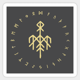 wardruna vikings norse-mythology-symbols Sticker